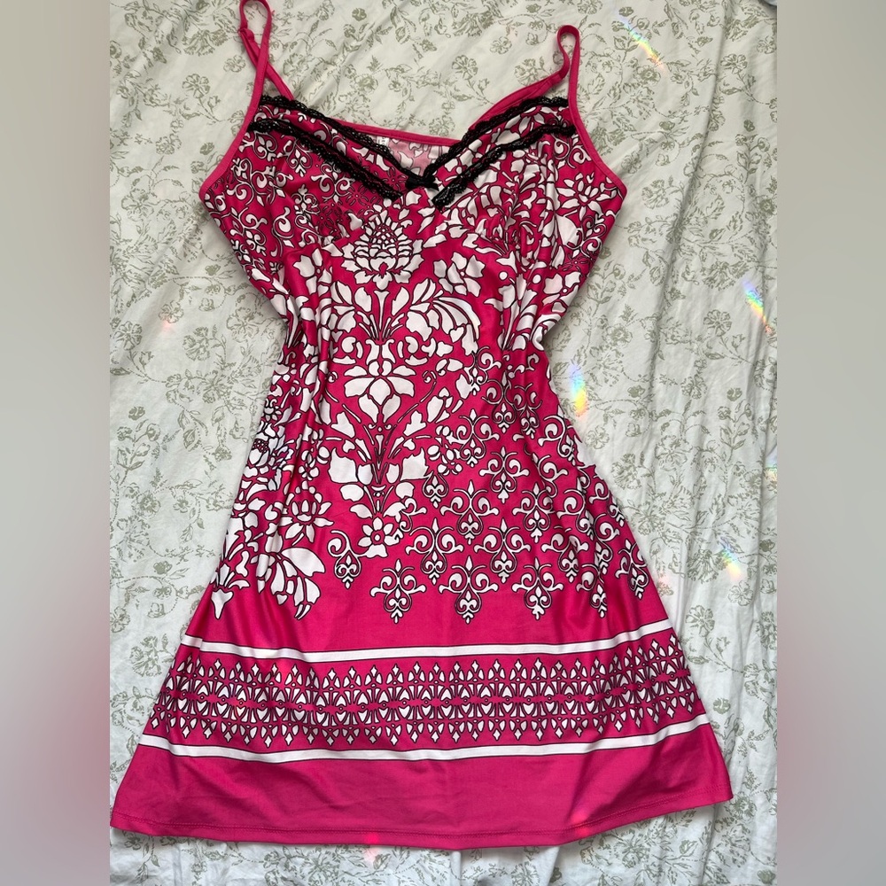 Adorable Hot Pink Slip dress 🎀